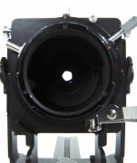 The size of the marked f/11 aperture with 1 inch of extension as seen by the sensor.